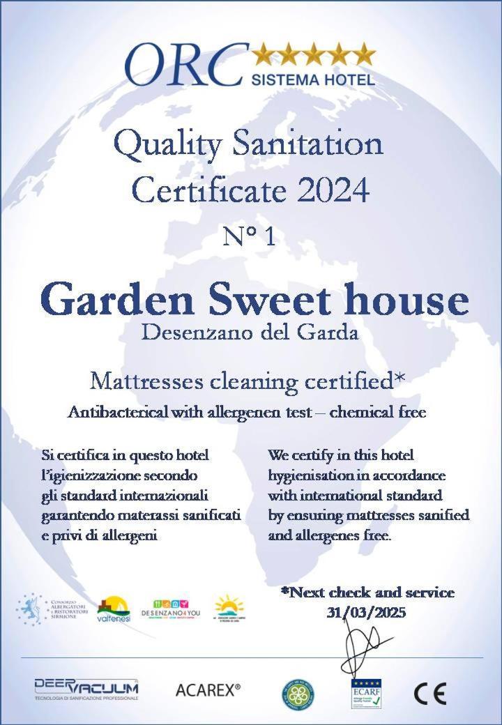 Ferienwohnung Garden Sweet House Desenzano Desenzano del Garda Exterior foto